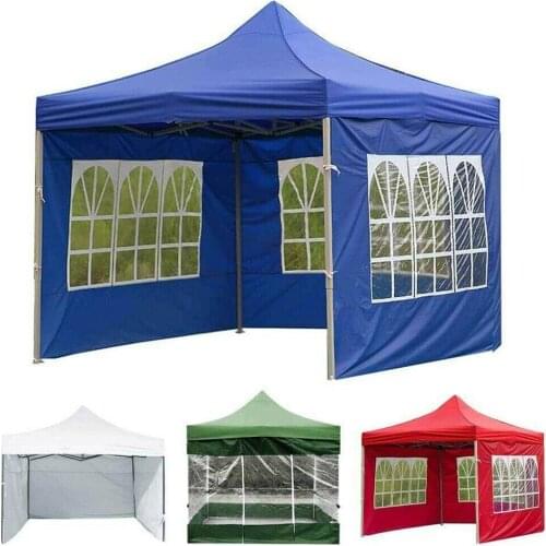 1Pc Outdoor Tent Oxford Cloth Rainproof Waterproof Awnings Gazebo Shade Shelter Side Wall Without Canopy Top Frame Garden Supply