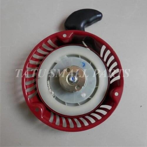 1P68F RECOIL STARTER ASSY FOR CHINESE 1P68 WORLD 4 STROKE 163CC 216 LAWNMOWER PULL START ASSEMBLY PARTS