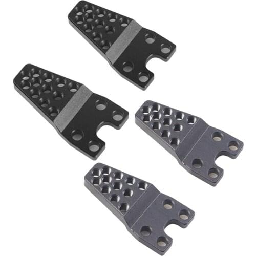 4PCS RC Car Aluminum Shock Absorber Tower Lift Lower Adjust Stand for 1/10 RC Crawler Axial SCX10 Upgrade Parts