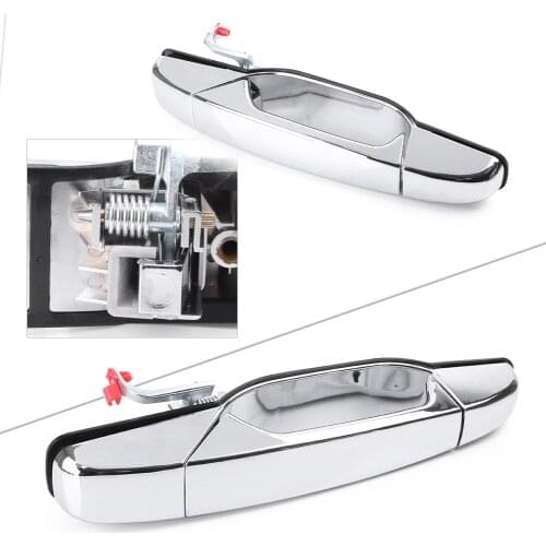 Auto Car Front Right Outside Exterior Door Handle For Chevy Cadillac Tahoe Gmc Yukon Sierra Denali Xl 2007-2013 Chrome