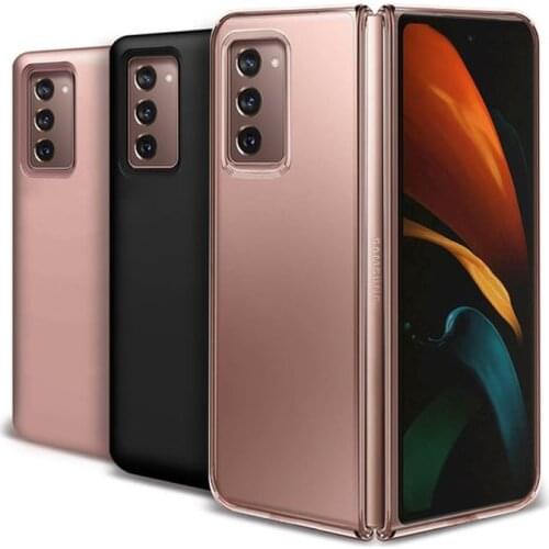 For Samsung Galaxy Z Fold2 Fold 2 5G SM-F916B SM-F916N PC Hard Rugged Armor Cover Flexible Slim Protective Case