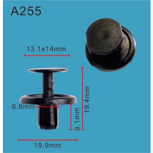 Door Radiator Splash Shield Clip for Toyota Corolla Camry Land Cruiser for Lexus GS450h IS F LX570 RX450h CT200h 90467-07214