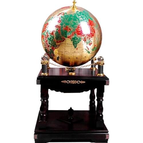 TT Copper Earth Instrument Large Office Floor Ornaments Living Room Housewarming Company Factory Opening Gift