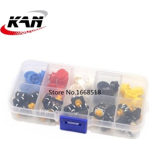 Micro switch button round with button cap button light touch switch 12 * 12 * 7.3MM