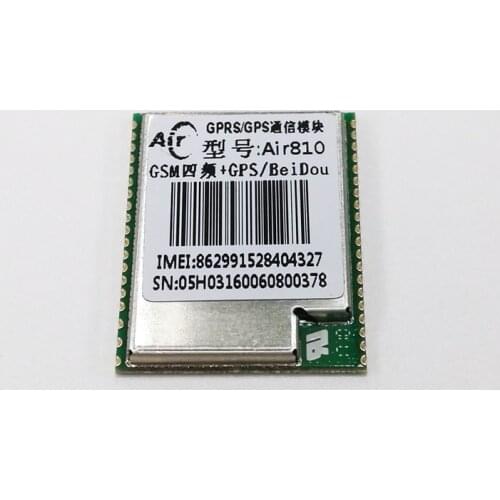 GPRS/GSN Communication module Air810 quad band+GPS/BeiDou MTK2503 Luat Wireless data transmission free shipping