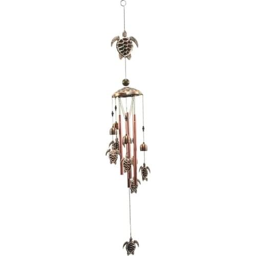 Sea Turtle Wind Chimes Outdoor Deep Tone Turtles Wind Chimes for Outside Porch Corridor Patio