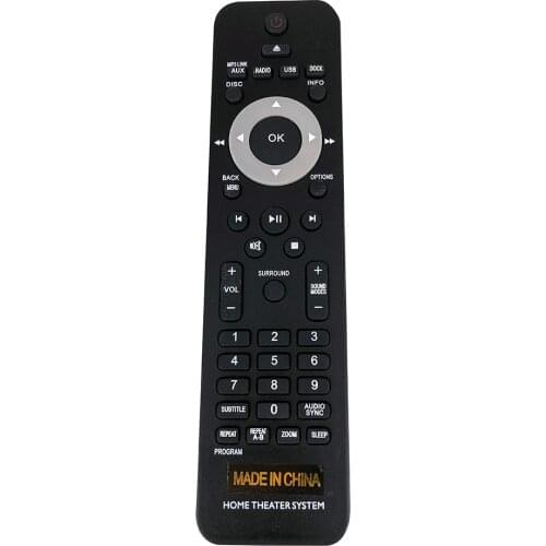New remote control For PHILIPS HTS8100 HTS3538 HTS6100 HTS3545 HTS3555 HTS5540 HTS3540 HTS5520 HOME THEATER SYSTEM for philips
