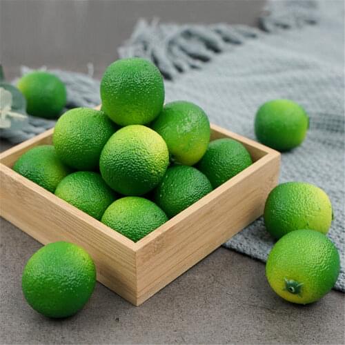 Orange green tangerine fake fruit model restaurant hotel cafa bar store shop home decor early education toy faux fruit props