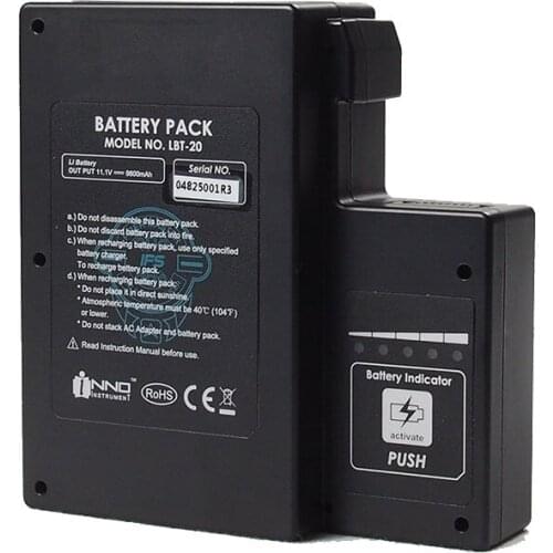 2pcs/lot Original INNO LBT-20 battery pack for INNO IFS-10 IFS-15 View 7 View 12R fiber optical fusion splicer LBT-20