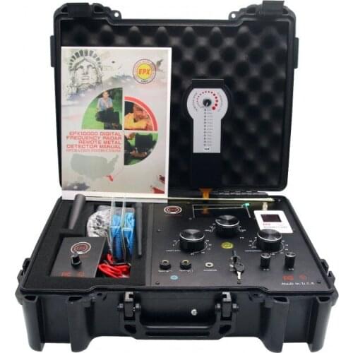 50M Depth EPX-10000 Long Range Gold Treasure Metal Detector Underground with Degausser