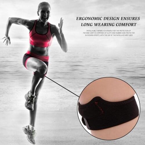 1 PCS Adjustable Sports Leg Knee Support Brace Wrap Protector Leg Compression Safety Pad Sleeve Guard Knee Pad