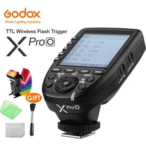 Godox TTL 2.4G X system High-speed LCD Screen Wireless Flash Transmitter Xpro-O For Olympus Pansonic Lumix P5 P3 PL5 GH4 G85