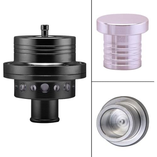 UNIVERSAL 25MM Dual Piston Blow off valve DV Turbo 1.8T WITH BLANKING PLUG For VW Golf MK4 Jetta A4 B5