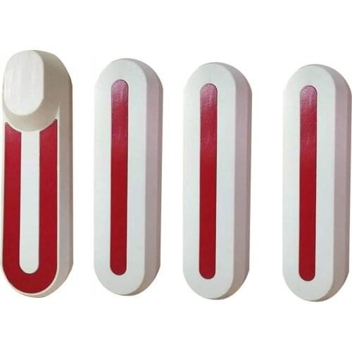 For Xiaomi M365 Electric Smart Scooter Wheel Hubs Cap Protective Shell Case With Sticker Decals Skateboard Replacement Parts