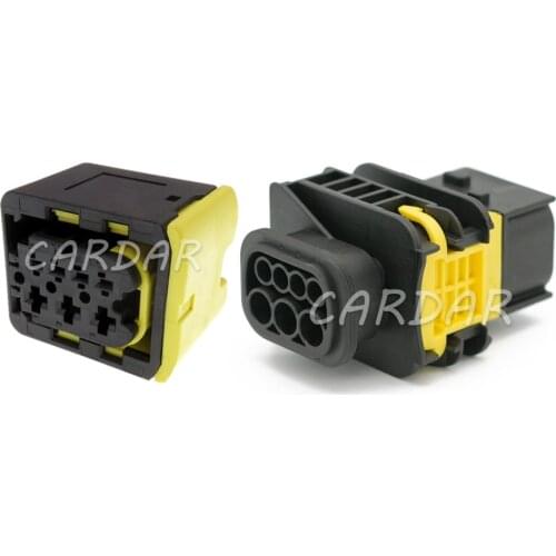 1 Set 7 Pin Way 1-1418480-1 1-1703648-1 Waterproof Heavy Duty Truck Sealed Plug Automotive Socket