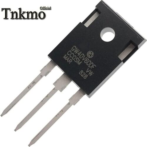 10PCS STGW40V60DF TO-247 GW40V60DF TO247 40V60 40A 600V Power IGBT Transistor free delivery