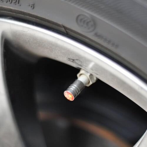 4pcs Tire Valve Stem Caps For Infiniti FX-series Q QX-series Coupe EX37 EX25 JX35 EX35 G M Class
