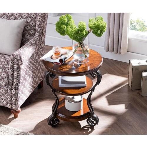 American style is round a few ou shou edge a few small tea table telephone desk originality is contracted small edge desk sittin