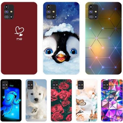 For Samsung M31s Case Silicone Soft TPU Back Cover Phone Case For Samsung Galaxy M31s Case on M31 S M 31S Galaxy M31 Phone Cases