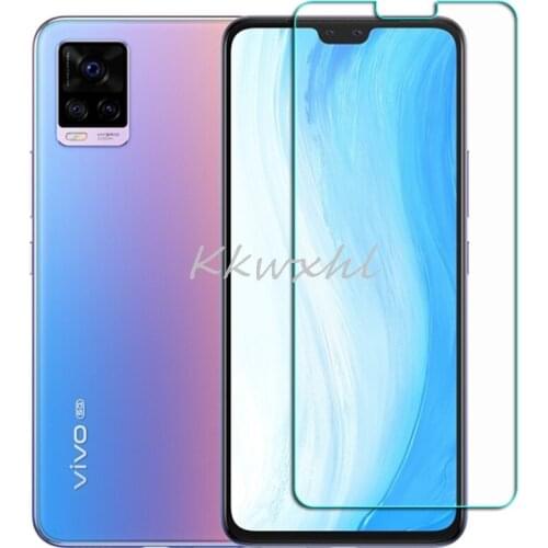 For Vivo S7 Glass Screen Protective Tempered Glass FOR Vivo S7 5G V2020A 6.44" Protector Cover Film