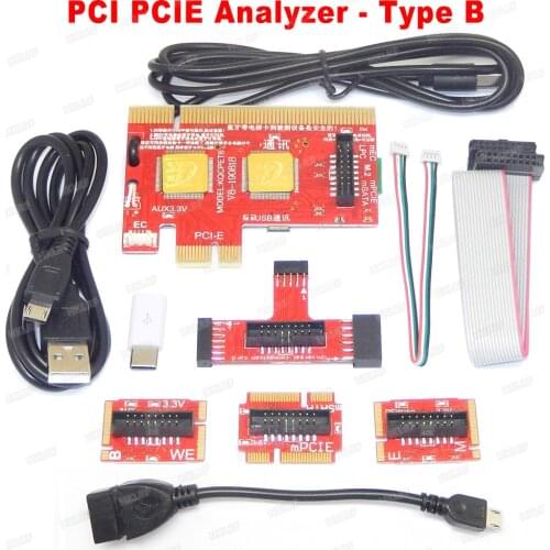 PCI PCIE LPC MiniPCI-E Analyzer Motherboard Diagnostic Tester Diagnostic Analyzer for PC Laptop Android phone Tester