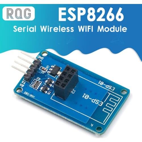 ESP8266 ESP-01 Serial WiFi Wireless Adapter Module 3.3V 5V Esp01 Breakout PCB Adapters Compatible For Arduino