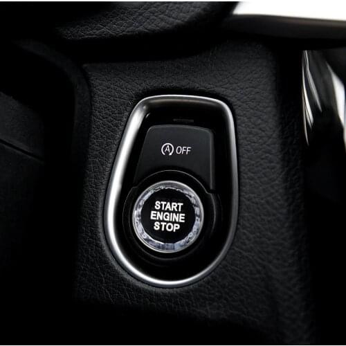 Crystal Style Car Start Stop Engine Switch Button Cover For BMW E60 E90 E92 E70 F25 F26 F20 F22 F30 F10 F32 1/2/3/4/5/7 Series