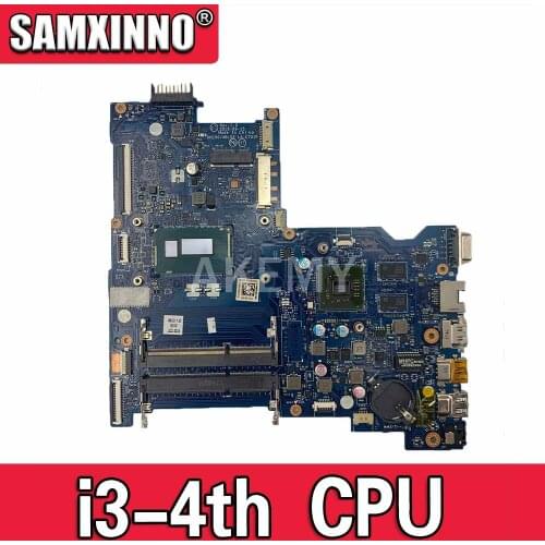 Laptop motherboard For HP Pavillion 15-AC 250 G4 SR1EK I3-4005U Mainboard AHL50/ABL52 LA-C701P 817993-601 216-0867030