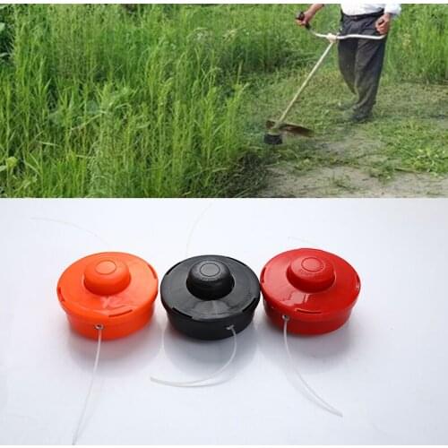 New 1Pcs New Plastic Petrol Trimmer Head Replacement Grass Trimmer Head For Brush Cutter
