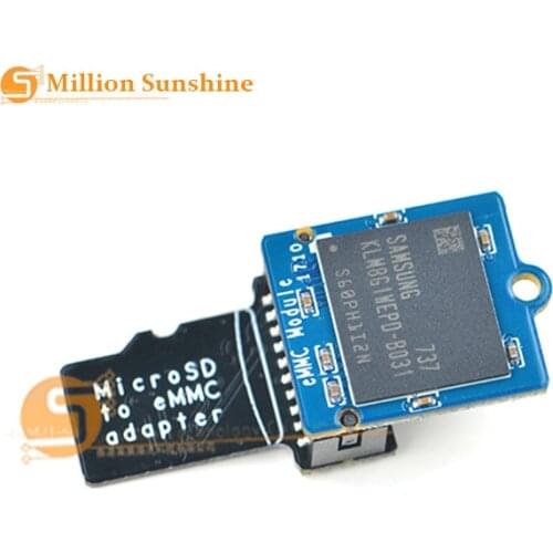 Original EMMC module 8GB with microSD turn eMMC adapter free shipping
