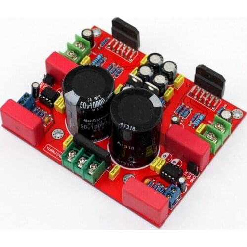 68W+68W LM3886 + NE5532 fever amplifier board Two-channel front and rear combined amplifier board