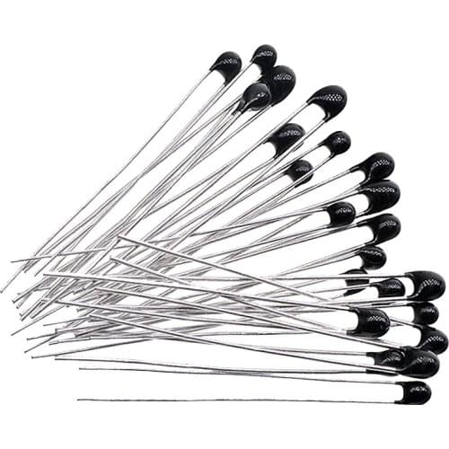 10PCS NTC Thermistor Thermal Resistor MF52 NTC-MF52AT 1K 2K 3K 4.7K 5K 10K 20K 47K 50K 100K 5% 3950B 1/2/3/4.7/K Ohm R