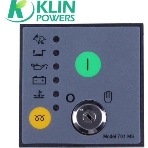 Manual Start Generator Controller 701 Autostart Module Motor Engine Electronic Charge Control Board Diesel Genset Parts MS701