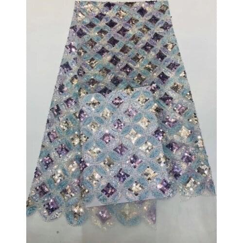 Soft material ZH-586813 French Lace Fabrics good price African Tulle Lace Fabric