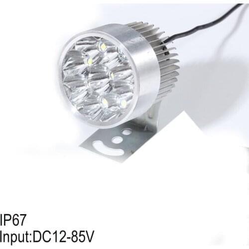High quality Electrocar,E-Bike,Pedelec,Motorcycle,Motorbike,DC12V 24V 36V 48V 60V 72V 80V LED bulb light free shipping 1pcs/lot