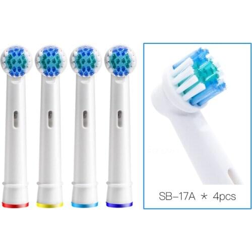4X Replacement Brush Head For Oral-B Electric Toothbrush Fit Advance Power Pro Health Triumph 3D Excel Vitality Precision Clean