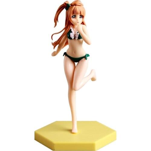 Anime Game Love Live Swimsuit Kotori Minami Summer Color Smile Wave Water Standing Posture Boxed Figure Sexy Girls