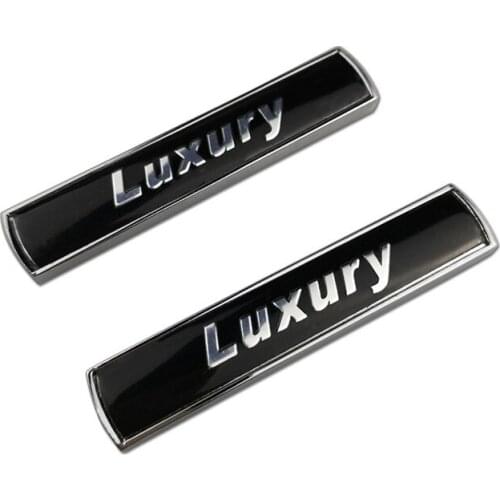 Car Styling Luxury Emblem For Renault Tesla Geely Haval Alfa Romeo Acura Chevrolet Luxgen Mini Cooper Car Side Fender Stickers