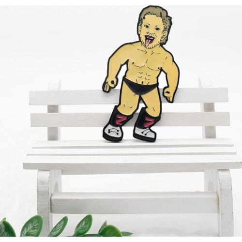 The Undertaker Famous Fighting Game Roman Reigns Brooch значки значки на портфель значок аксессуары Brooches On Clothes Gift