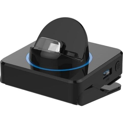 Docking Station for Nintendo Switch, Charging Dock with Ethernet Port, Type C to 4K HDMI-Compatible Port, Two USB Ports