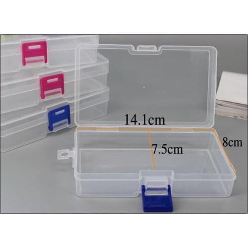 By ems or dhl 200pcs high quality Big Space Plastic Pill Box Medicine Case