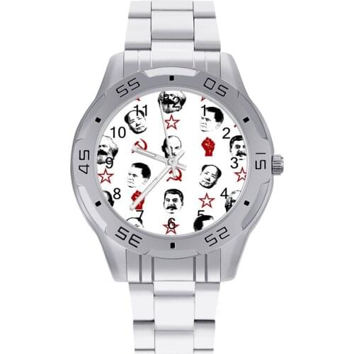 Karl Marx Quartz Watch Aesthetic Boy Wrist Watch Photo Steel Home Cheap Wristwatch