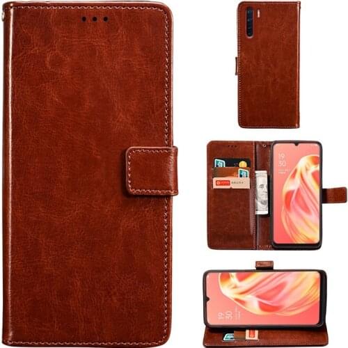 Leather Case For Coque OPPO A8 A12 E Flip Case OPPO A31 A52 A72 A92 S A5 A9 2020 Wallet Men Cover Phone Bag Coque Oppo A91 Etui