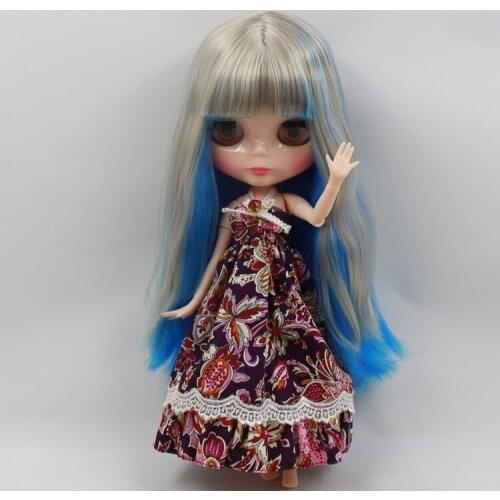 Joint body Nude Blyth Doll, Mixed hair Fashion doll Suitable For DIY Toy For Girls
