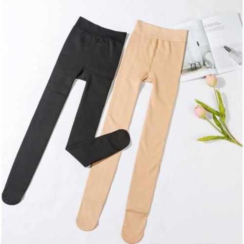 Weweya Free Shipping Women Leggings Inside Thicken Fur Warm Leggings Womens Winter Feece Legging Pants Female Velvet Leggins