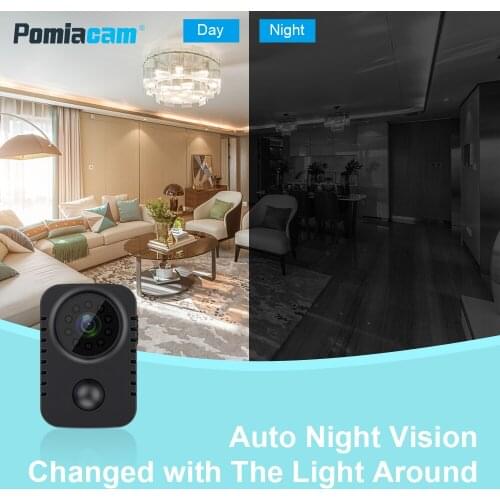 MD29 Mini Camera CCTV Camera Small Black 1080P Analog Surveillance Camera 1200mAh battery camera