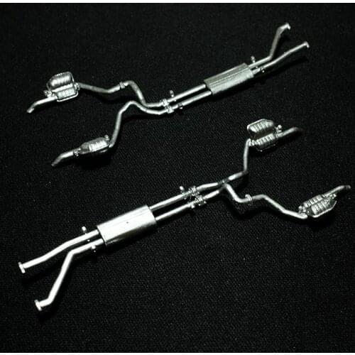 1/64 Exhaust pipe model parts accessories set for car toy vehicle collection display show