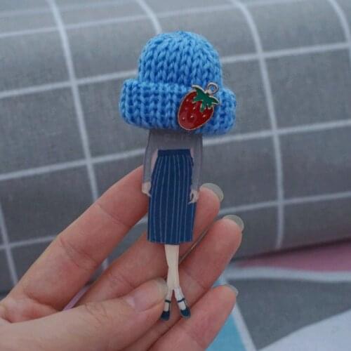 Cartoon Icons Cool Badge on Backpack Brooch Pins For Clothes Acrylic brooch for women girls gift