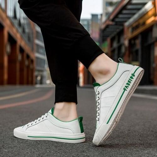 2021Fashion High Quality Genuine Leather Men Shoes outdoor Luxury casual Comfortabler Sport Lightweight Comfortable sneakers