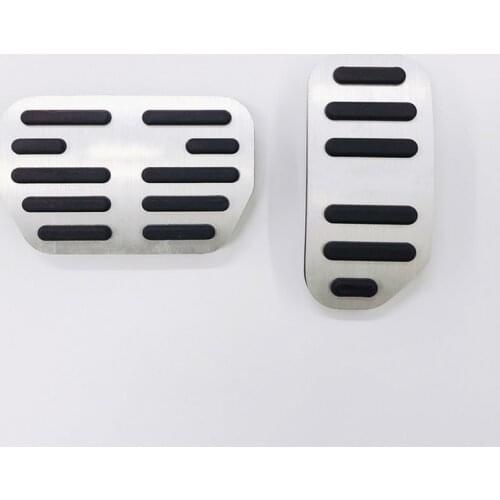 For Toyota RAV4 2013 2014 2015 2016 2017 2018 AT Car Accelerator Pedal Brake Pedals Non Slip Cover Case Pads Trim Accessories